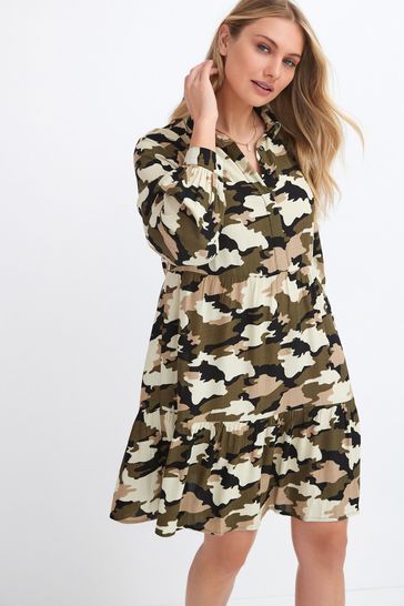 printed tee dress