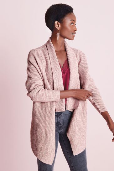 Buy Pink Waterfall Cardigan from Next Luxembourg
