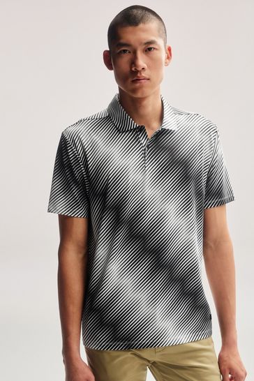 Monochrome Golf Polo Shirt