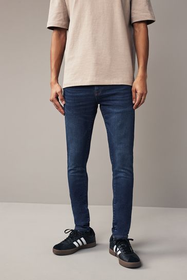 Buy Blue Super Skinny Comfort Stretch Jeans from Next Hungary