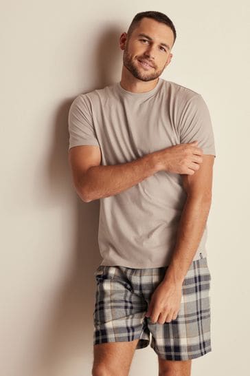 Brushed cotton pyjama shorts online