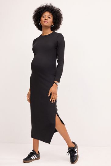 Black Lace Pregnancy Dress - Sexy Mama Maternity