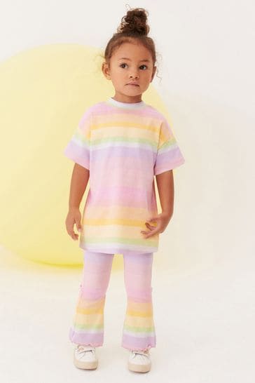 Buy Rainbow Flare Flare Legging & Top Set (3mths-7yrs) from Next