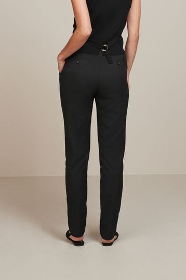 Buy Black Slim Tailored Trousers from Next
