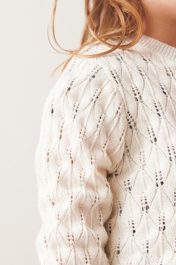 Pointelle cardigan on sale next