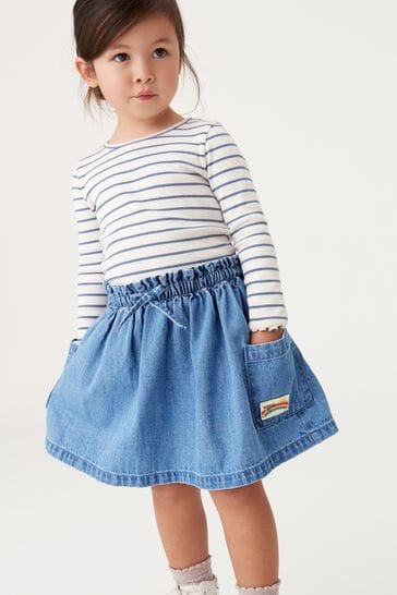 Blue Denim Skirt (3mths-7yrs)
