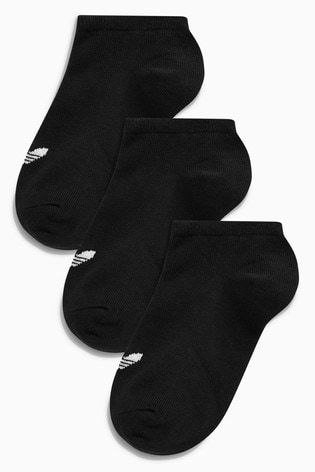 adidas Originals Kids Trefoil Trainer Socks 3 Pack