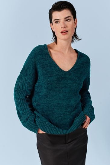 Teal cheap blue jumper