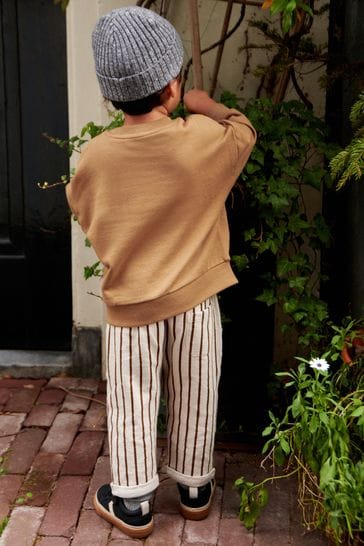 Cream joggers set outlet