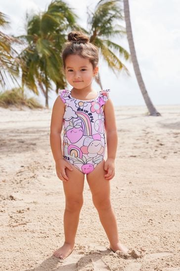 Multi Character Frill Swimsuit (3mths-7yrs)