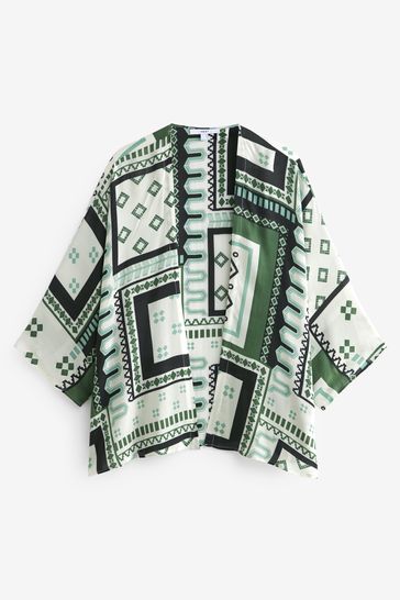 Short kimono clearance cover up