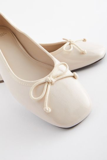 Ballerina block heel hotsell