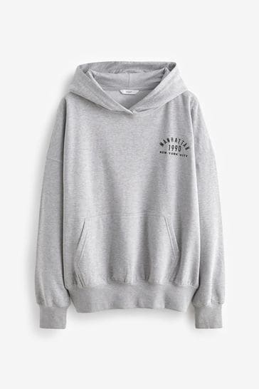 Grayscale longline hoodie deals