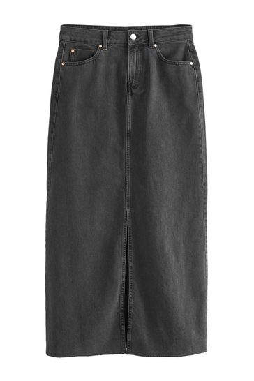 Black denim skirt next new arrivals