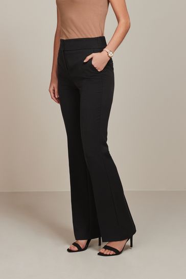 Buy Black Shapewear Bootcut Trousers from Next