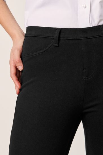 Next cropped cheap jersey denim leggings