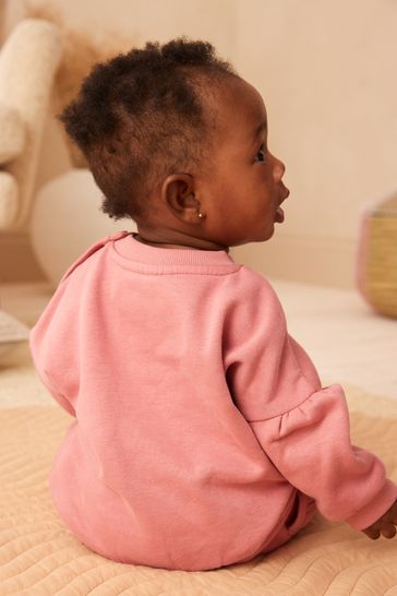 Buy Pink Baby Cosy Sweater And Leggings 2 Piece Set from Next
