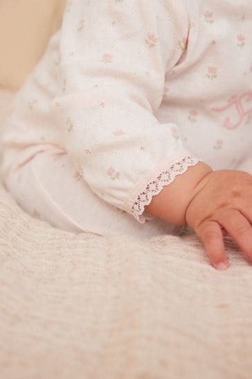Newborn little cheap sister sleepsuit