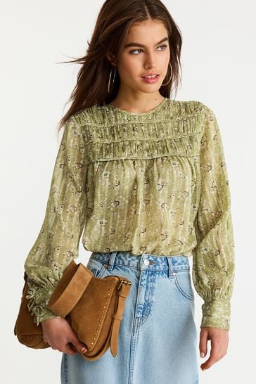 Sheer hot sale blouse australia