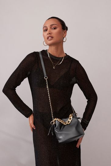 Chain bucket bag sale