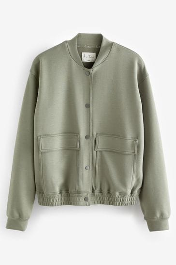 Buy Khaki Green Bomber Jacket from Next United Arab Emirates