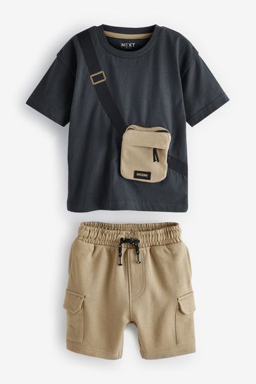 Fendi shorts and t new arrivals shirt set