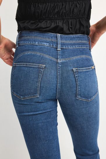Slim bootleg jeans store