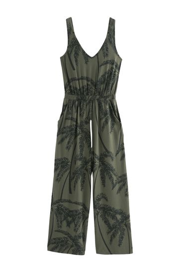 Army green sale jumpsuit h&m