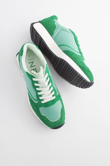 Green deals chunky trainers
