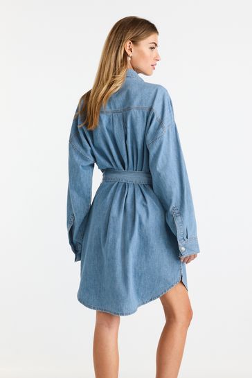 Next denim shirt dress new arrivals