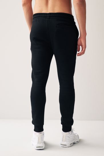 Black slim joggers 2025