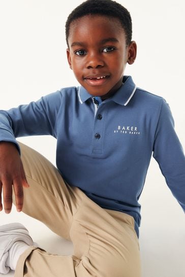 Ted baker long 2025 sleeve polo