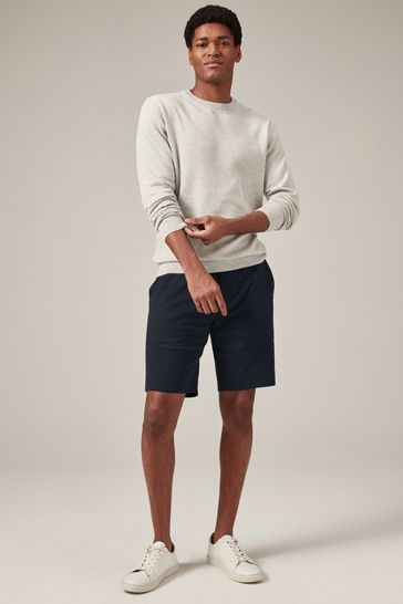 Next navy sale shorts