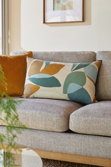 Blue and outlet teal pillows