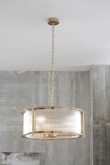 Brass Hertford 3 Light Chandelier Ceiling Light