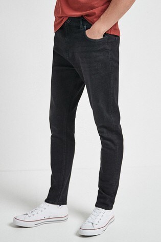 next black jeans slim fit