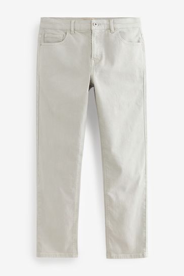 Stone colour jeans top