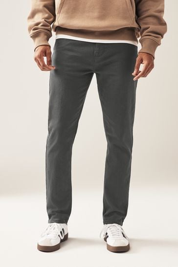 Charcoal Slim Fit Classic Stretch Jeans