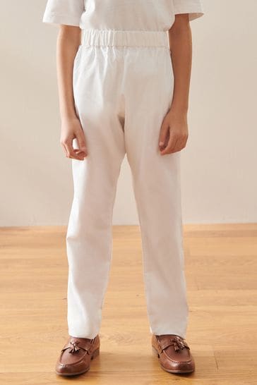 Pantalones blancos de Kurta (3meses -16años)