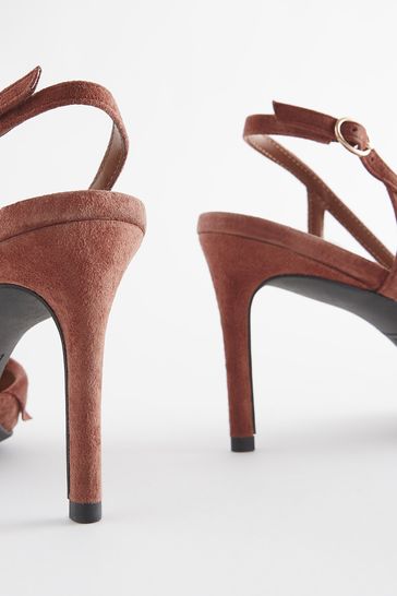Rust online coloured heels