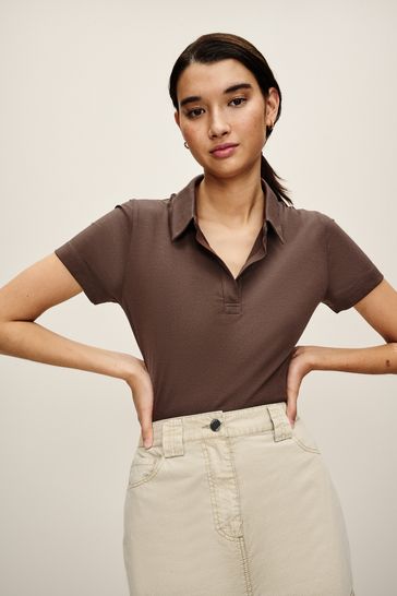 choco brown polo