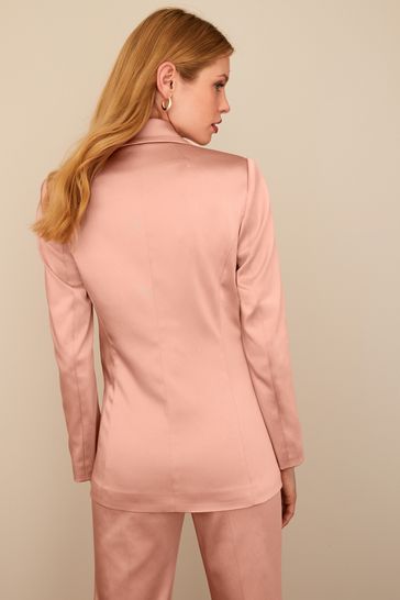Blush pink blazer sale