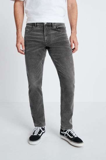 Grey Motion Flex Stretch Slim Fit Jeans