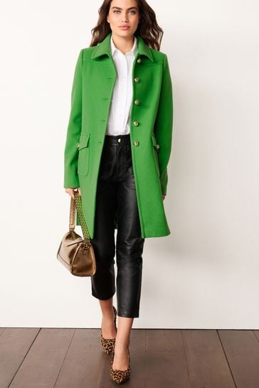 Green discount dolly coat