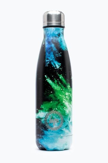 Hype. Black Chalk Dust Metal Water Bottle