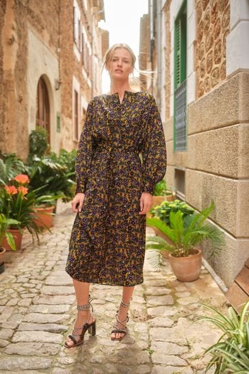 Second female best sale peach midi dress