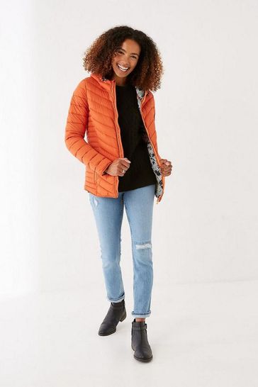 fatface blue ruby padded jacket