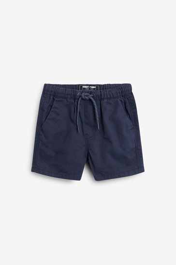 Navy Blue Pull-On Shorts (3mths-7yrs)
