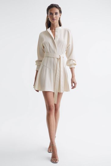 Topshop belted shop mini dress