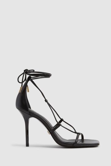 Strappy wrap outlet heels